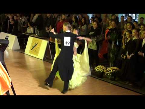 Latvia Open 2011 WDSF ST Allan Vedel - Matgorzata Cieszkowska 1.16 quikstep