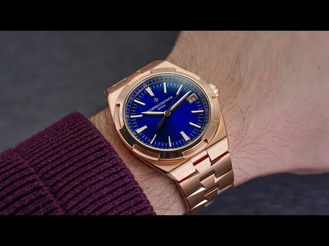 A STUNNING Luxury Sports Watch - The Vacheron Constantin Overseas 4500v