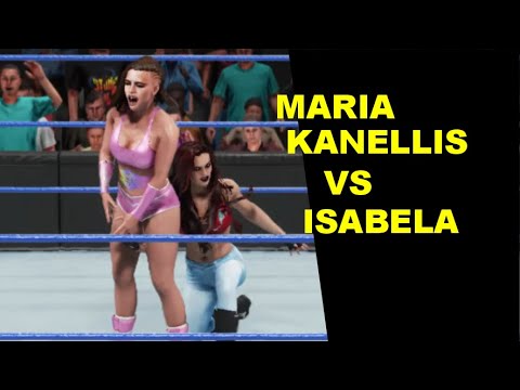 WWE 2K19 Maria Kanellis vs Isabela - Knockout Match