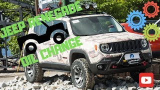 JEEP RENEGADE 2.4 Oil Change