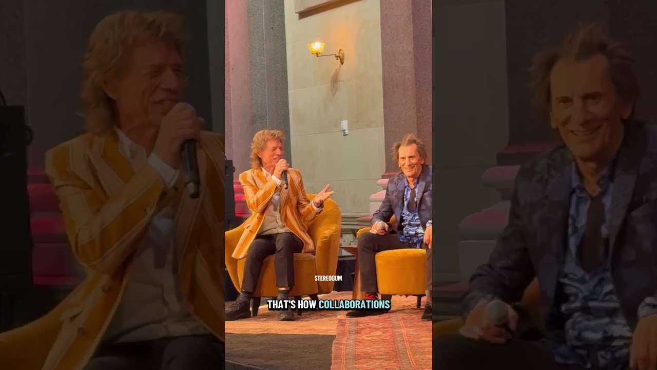 Mick Jagger tells Conan O&rsquo;Brien how the Cure&rsquo;s Robert Smith ended up on the new Rolling Stones album - YouTube