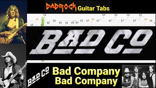 Bad Company - Bad Company - Guitar + Bass TABS Lesson
