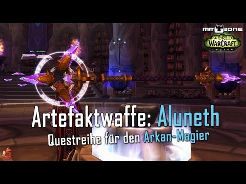 Arkan-Magier Artefaktwaffen Questreihe  (Aluneth)