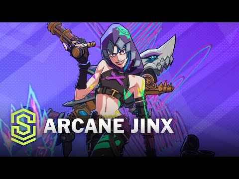 Arcane Jinx 2XKO Skin Spotlight