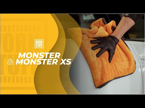 Work Stuff MONSTER Drying Towel - Микрофибровое полотенце для сушки кузова 90 × 73 см - фото 1 - id-p2516830626
