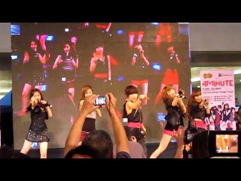 [FANCAM] -ANJULLAE- 4 MINUTE SM MEGA MALL