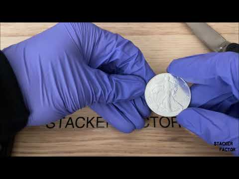FAKE vs. REAL American SILVER EAGLE! How to test and tell the difference!