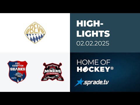 February 2, 2025 - Highlights - ESC Kempten vs. TSV Peißenberg