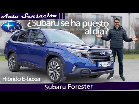 Prueba Subaru Forester e-boxer 2025.¿Demasiado de la vieja escuela o un rival a tener en cuenta?