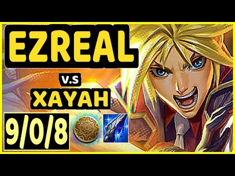 K1NG (EZREAL) vs XAYAH - 9/0/8 KDA BOTTOM ADC CHALLENGER GAMEPLAY - OC