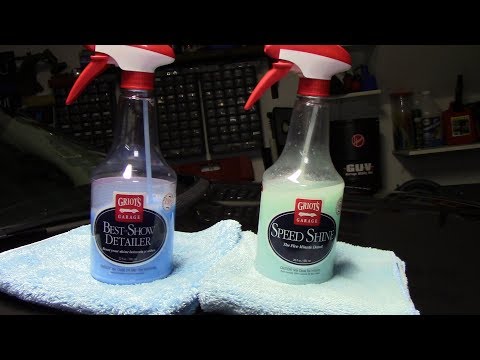 Griot's Garage Best of Show Detailer and Speed Shine Review