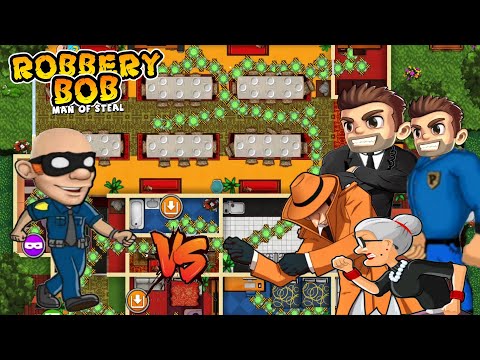 Robbery Bob : Bonus - Use Bald Guard Costume - Path By Teleportation Part 326