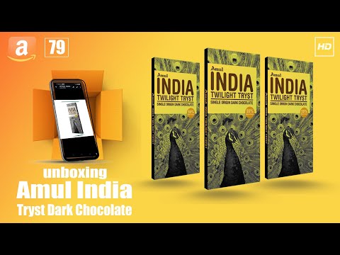 Amul India Twilight Tryst | dark chocolate | Sugar Free | Unboxing and Review | We Make Sure
