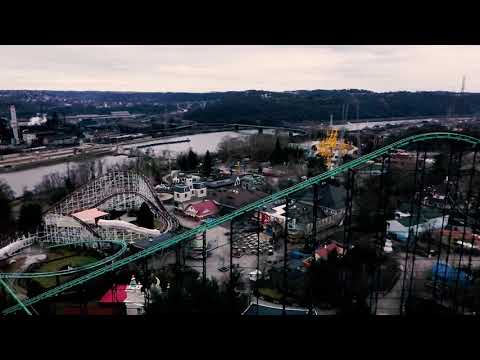 Kennywood Phantom's Revenge and Steel Curtain