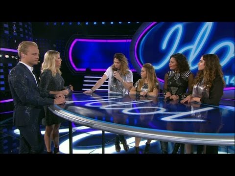 Malin Stenbäck och Anderas Weise avslöjar nästa veckas tema - Idol Sverige (TV4)