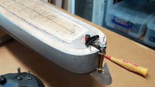 HMS Mohawk Rudder-Tiller setup test<div class=vauth>Dave Manning</div>