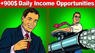 Secret Side Hustles: $900+ Daily Income Opportunities Unveiled for 2024!