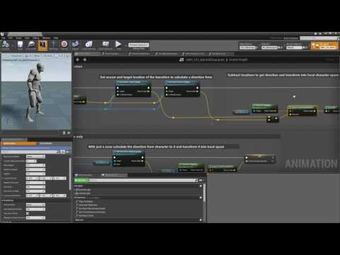 UE4 Adventure Kit v2.0 Integration Tutorial - 08 - Anim Blueprint - Event Graph