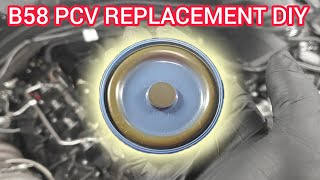 How to replace your B58 PCV Diaphragm - SUPER EASY DIY