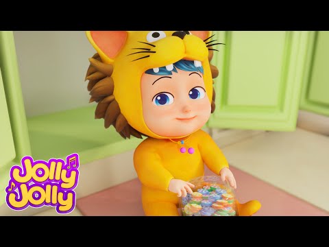 Johny Johny Yes Papa!🍭 | No Eating Candies | Jolly Jolly - Nursery Rhymes