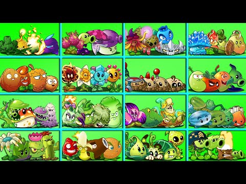 Random 16 Best Team 4 Plants Battlez PVZ 2 - Which Team Plant Will Win?