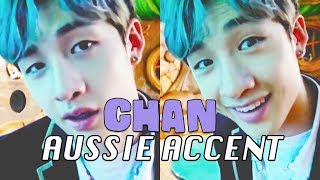 Stray Kids Chan Speaking English (Australian Accent)