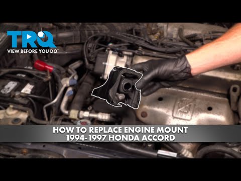 How to Replace Front Engine Mount 1994-1997 Honda Accord