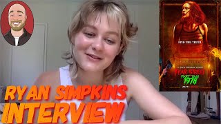 Ryan Simpkins - Interview *Fear Street Part 2: 1978 Spoilers* video