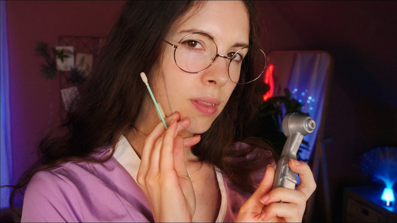 ASMR Detailed Ear Palpation and Sensitivity Testing for Tingle Immunity