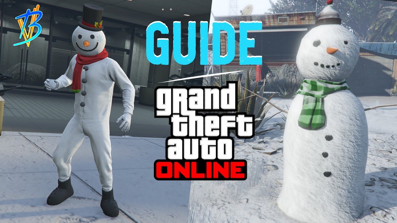 GUIDE - EMPLACEMENTS DES 25 BONHOMMES DE NEIGE SUR GTA ONLINE !