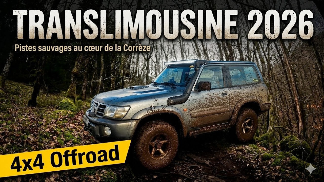 Translimousine 2026 – 4x4 au cœur des pistes secrètes de Corrèze | Offroad 4x4 France