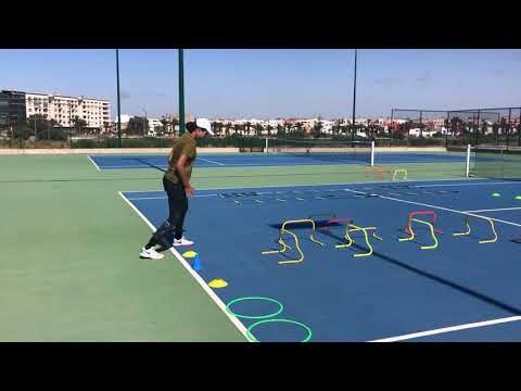 13 Tennis fitness workout 13 work on explosive power, footwork and speed