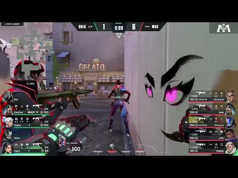 😂The whole OGLU Team got disconnected in the middle of the round. M3C vs OGLU - VCT EMEA LCQ