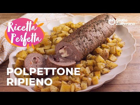✨ POLPETTONE RIPIENO con PATATE - ricetta classica dal cuore filante❤️