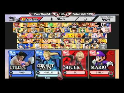 TGC8 - Paw/Ninjafish vs PerfectLight/CPU - Doubles Top 32