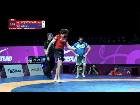 1/2 Men's GP No-Gi - 100 kg: K. WOJCIECHOWSK (POL) v. I. MALIN (UKR)