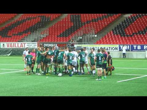 OYONNAX vs CONNACHT.....rugby,match amical...