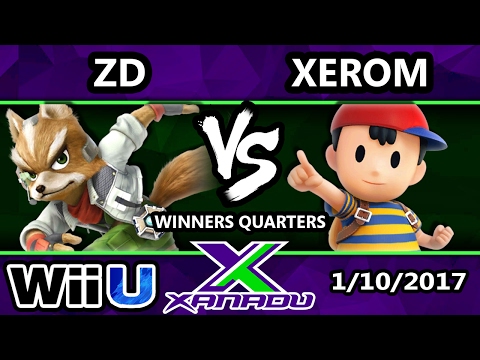 S@X 184 - ZD (Fox) Vs. Xerom (Ness) - SSB4 Winners Quarters - Smash for Wii U - Smash 4