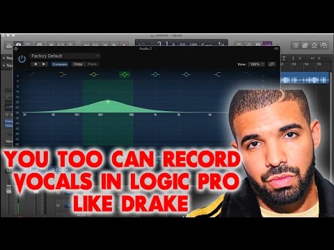 You Too Can Record Vocals Like Drake In Logic Pro X