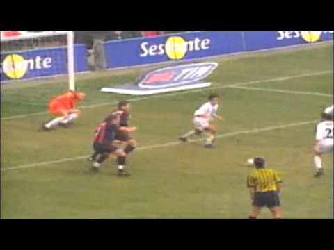 Serie A 2000-2001, day 10 Milan - Lecce 4-1 (Leonardo, Conticchio, 2 Shevchenko, José Mari)