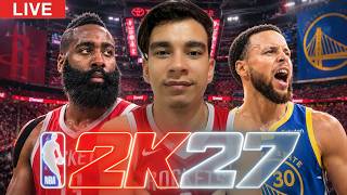 VAMOS DERRUBAR A DINASTIA WARRIORS! - Live NBA 2K27