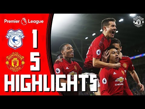 Highlights | Cardiff 1-5 Manchester United | Premier League