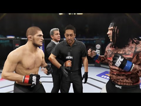 Khabib vs. Evil Pirate - EA Sports UFC 2 - Champion Fight 🦅