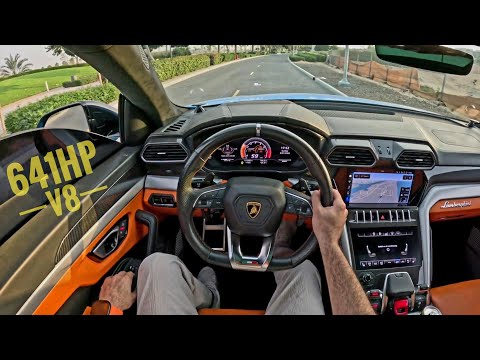 Lamborghini Urus Tiffany Blue Test Drive | 2022 Lamborghini Urus Pov Drive 