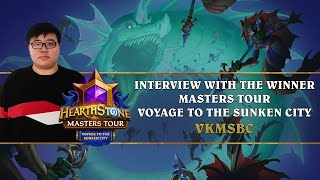 Interview with VKmsbc - Winner of Masters Tour: Voyage to the Sunken City