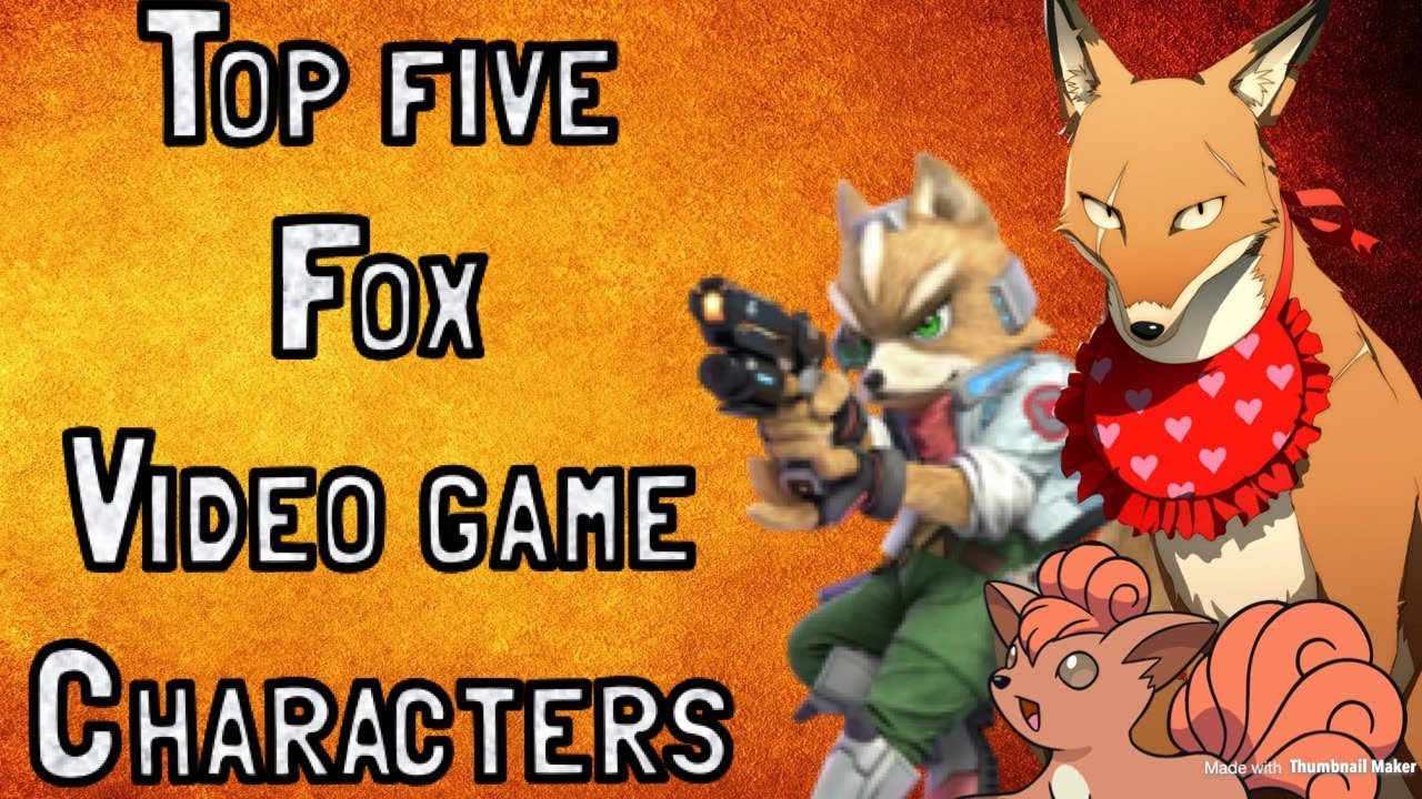 Top five fox video game characters