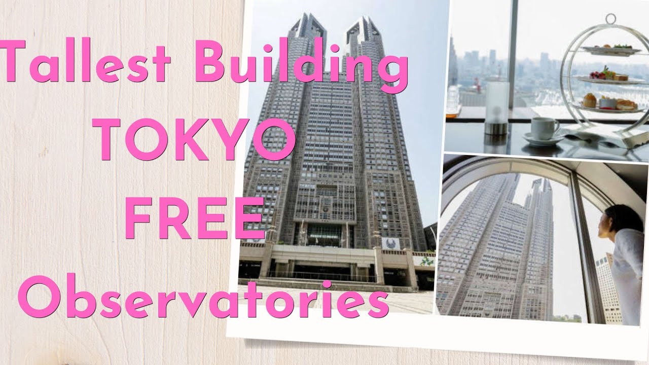 Embark on a visit to Tokyo Metropolitan Government Building's observation deck through this captivating video.