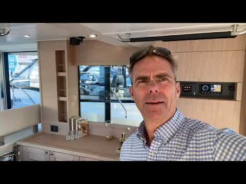 2024 Beneteau Swift Trawler 41 Features. At the Miami Boat Show ~ in stock at Cape Yachts.