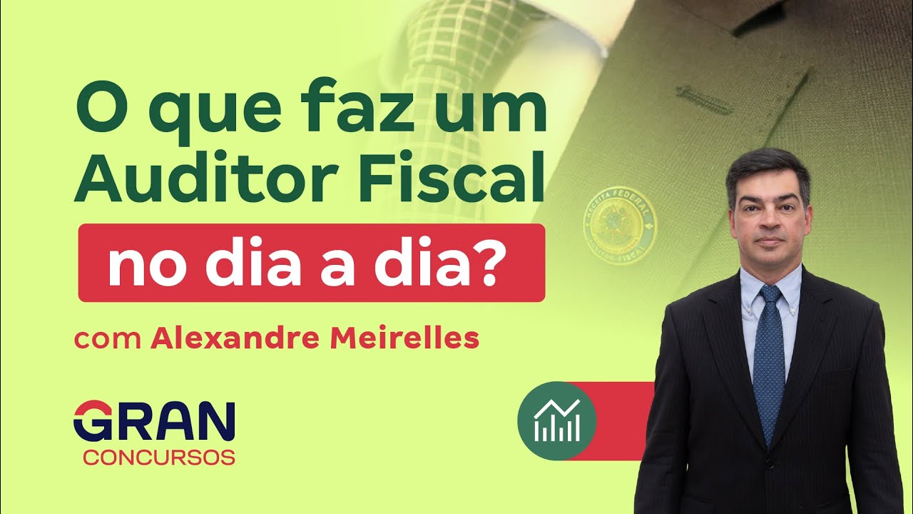O que faz um Auditor Fiscal no dia a dia? Com Alexandre Meirelles