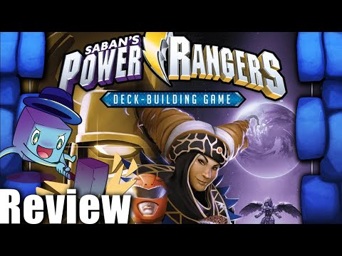 Power Rangers: Deck Building Game Review - with Tom Vasel